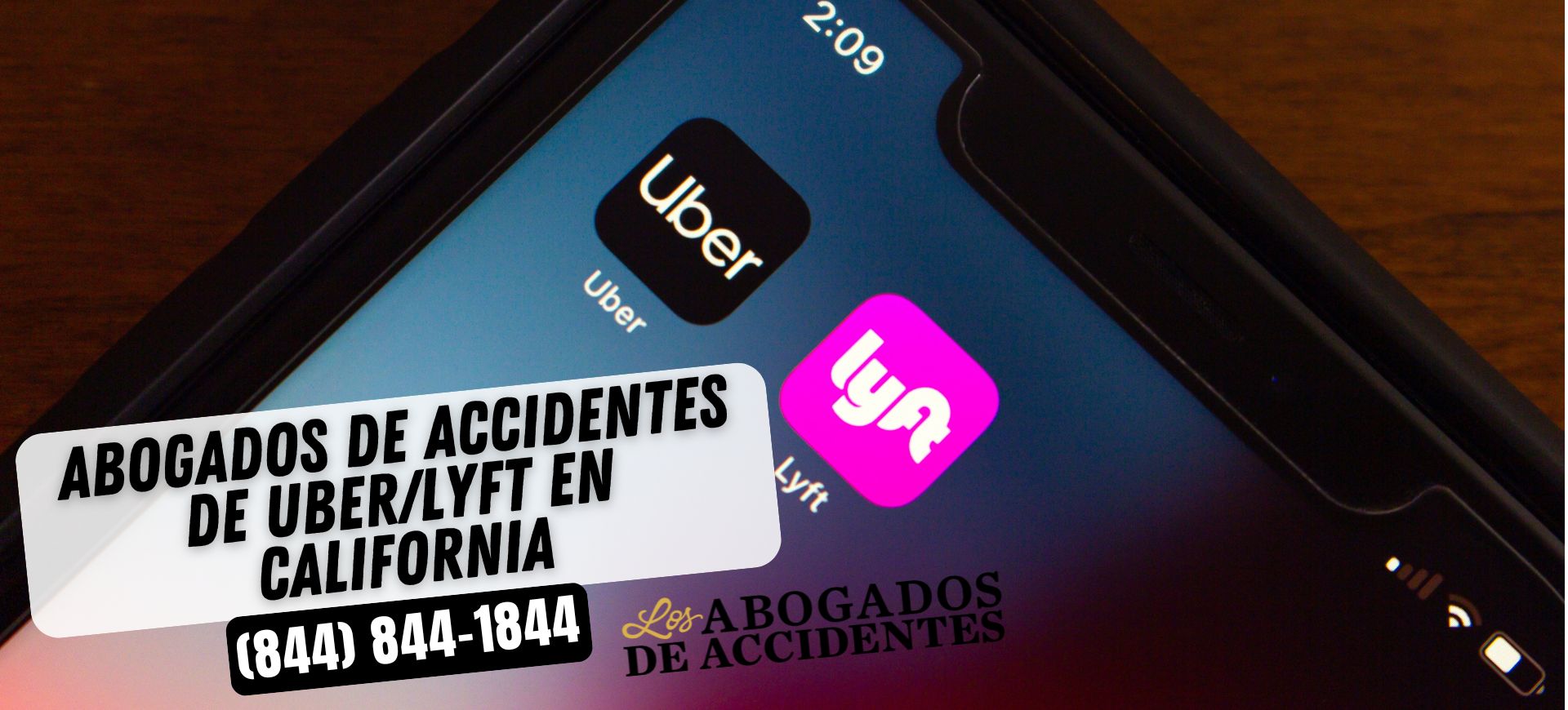 Abogados de Accidentes de Uber/Lyft en California - Cerca de Mí