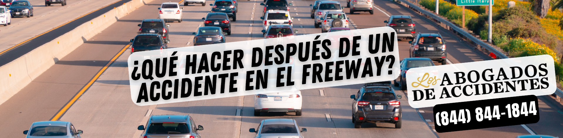 ¿Qué Hacer Después de un Accidente en el Freeway?